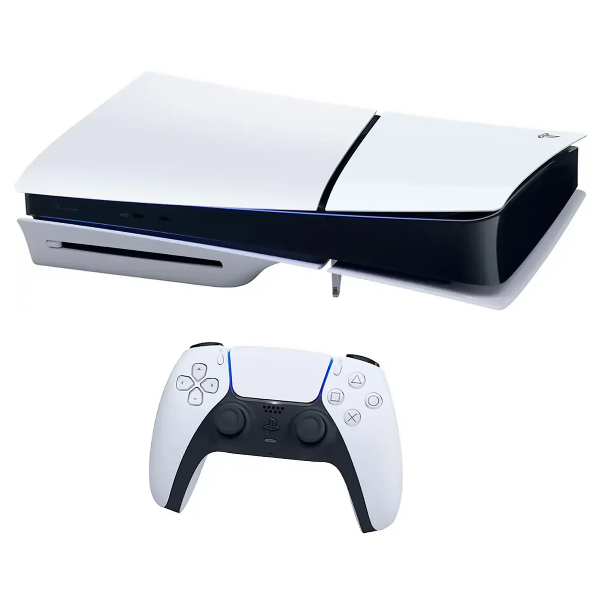 PlayStation 5 Slim Disc Edition 1TB SSD Console – Fortnite Cobalt Star Bundle, 4K UHD Blu-ray, 4K Gaming, Up to 120Hz, DualSense Wireless Controller