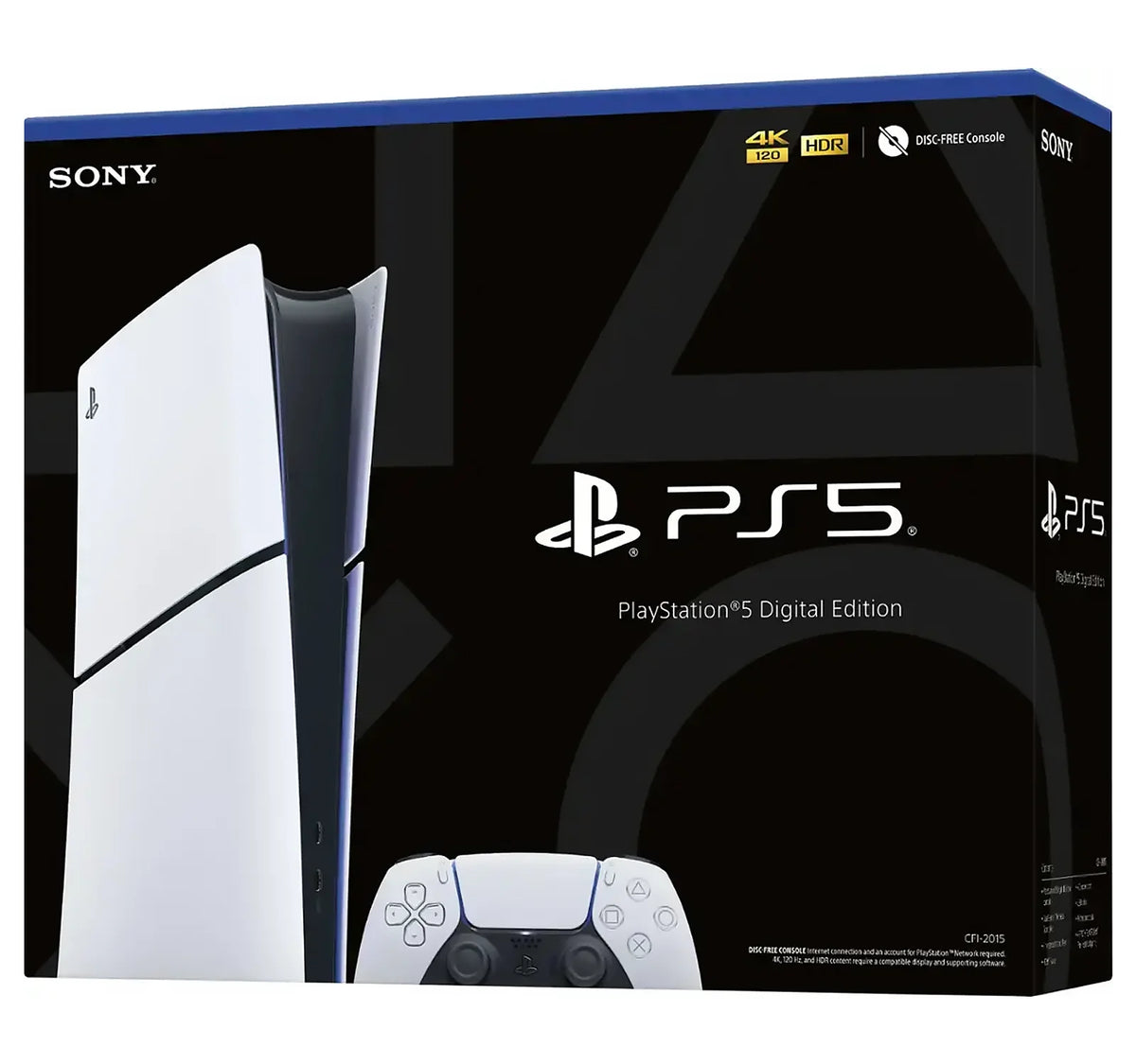 Sony PS5 Digital Gaming System, Slim Console with High-Speed SSD