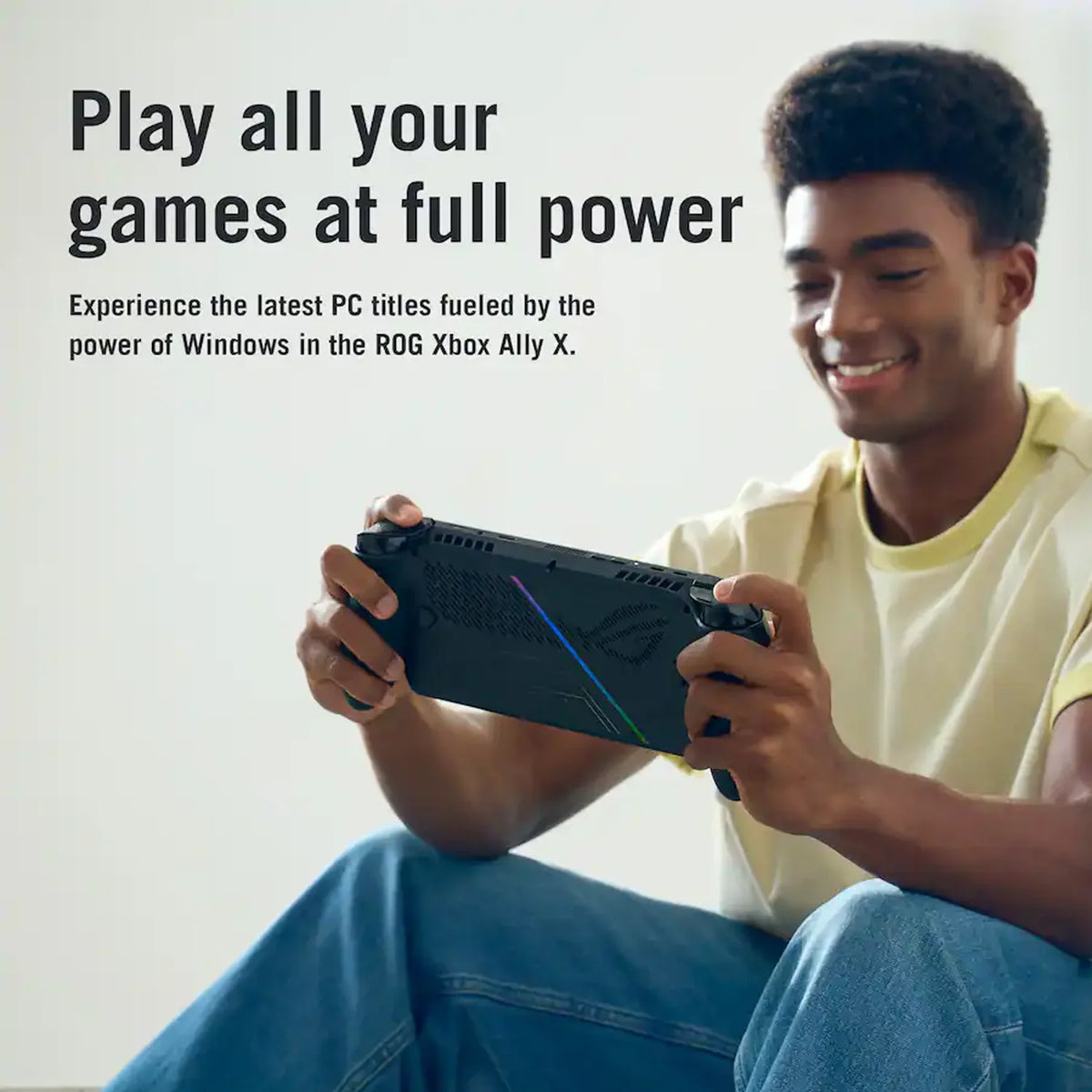 ROG Xbox Ally X Gaming Handheld 7 Inch FHD 120Hz Display AMD Ryzen AI Z2 Extreme 24GB RAM 1TB SSD Windows PC Game Console