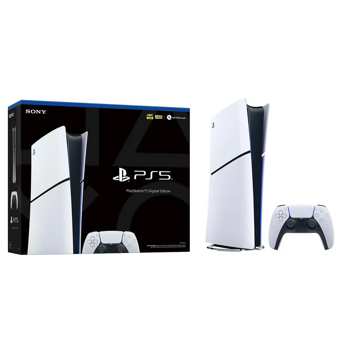 Sony PS5 Digital Gaming System, Slim Console with High-Speed SSD