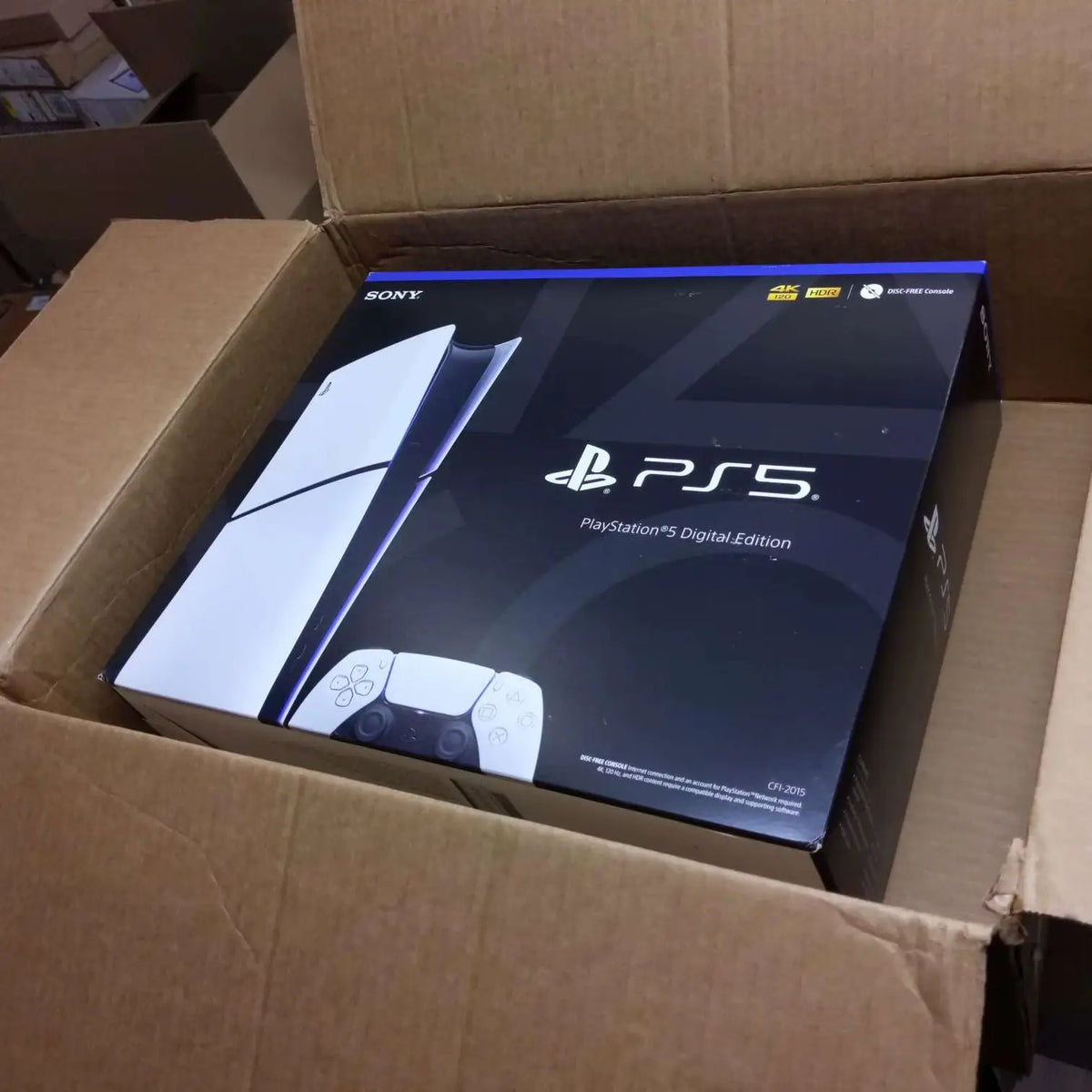 Sony PS5 Digital Gaming System, Slim Console with High-Speed SSD