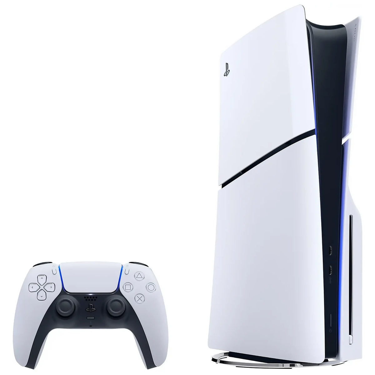 PlayStation 5 Slim Disc Edition 1TB SSD Console – Fortnite Cobalt Star Bundle, 4K UHD Blu-ray, 4K Gaming, Up to 120Hz, DualSense Wireless Controller