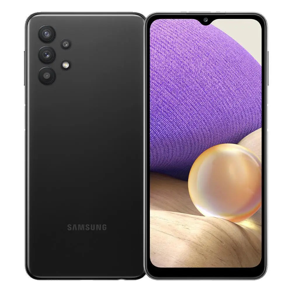 Samsung / Galaxy A32 5G / SM-A326U  Awesome Black 64GB / Android 5G Smartphone Grade 1-4 Refurbished Used Phone Genuine  Includes Charging Cable