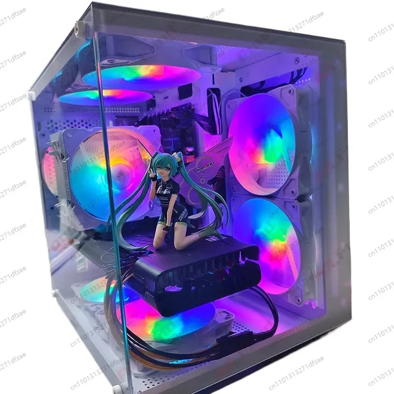R5 2600X Desktop PC, 16GB RAM, 256GB SSD, RX580, Win10/11 Prebuilt Gaming PC, A320m pC Motherboard