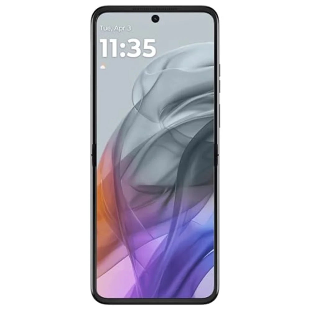 [ Locked] Motorola / Razr (2024) / XT2453-3 / Koala Grey / Other / Locked / 256GB / Grade 1  Functional Used Cell‑Phone Charging Cable Included