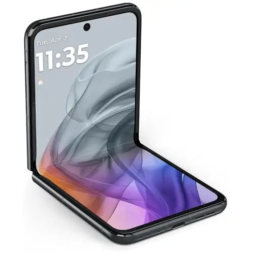 [ Locked] Motorola / Razr (2024) / XT2453-3 / Koala Grey / Other / Locked / 256GB / Grade 1  Functional Used Cell‑Phone Charging Cable Included