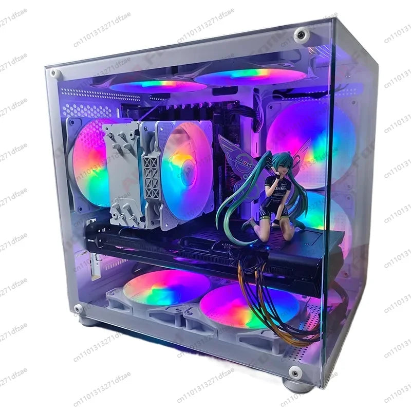 R5 2600X Desktop PC, 16GB RAM, 256GB SSD, RX580, Win10/11 Prebuilt Gaming PC, A320m pC Motherboard
