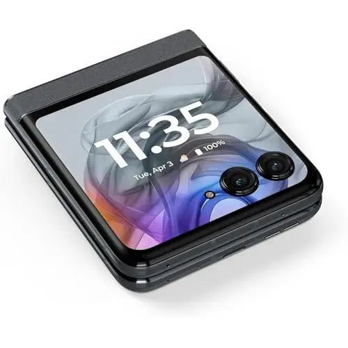 [ Locked] Motorola / Razr (2024) / XT2453-3 / Koala Grey / Other / Locked / 256GB / Grade 1  Functional Used Cell‑Phone Charging Cable Included